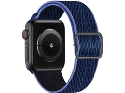 Bracelete Apple Watch 42/49 mm SWISSTEN Nylon (Azul)