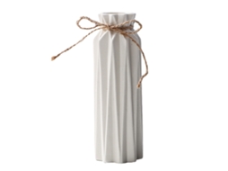 Vaso de Cerâmica Suave Decoração Moderna para Sala com Flores Secas NEVEANCE