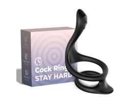 Armony Anel Anal Duplo Tail Preto ARMONY FOR HIM