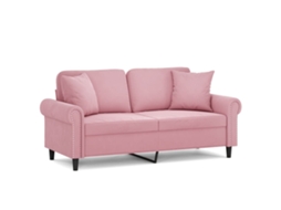 2-seater Sofa, 2-seater Sofas Vidaxl Cor-de-rosa Veludo (n/a)
