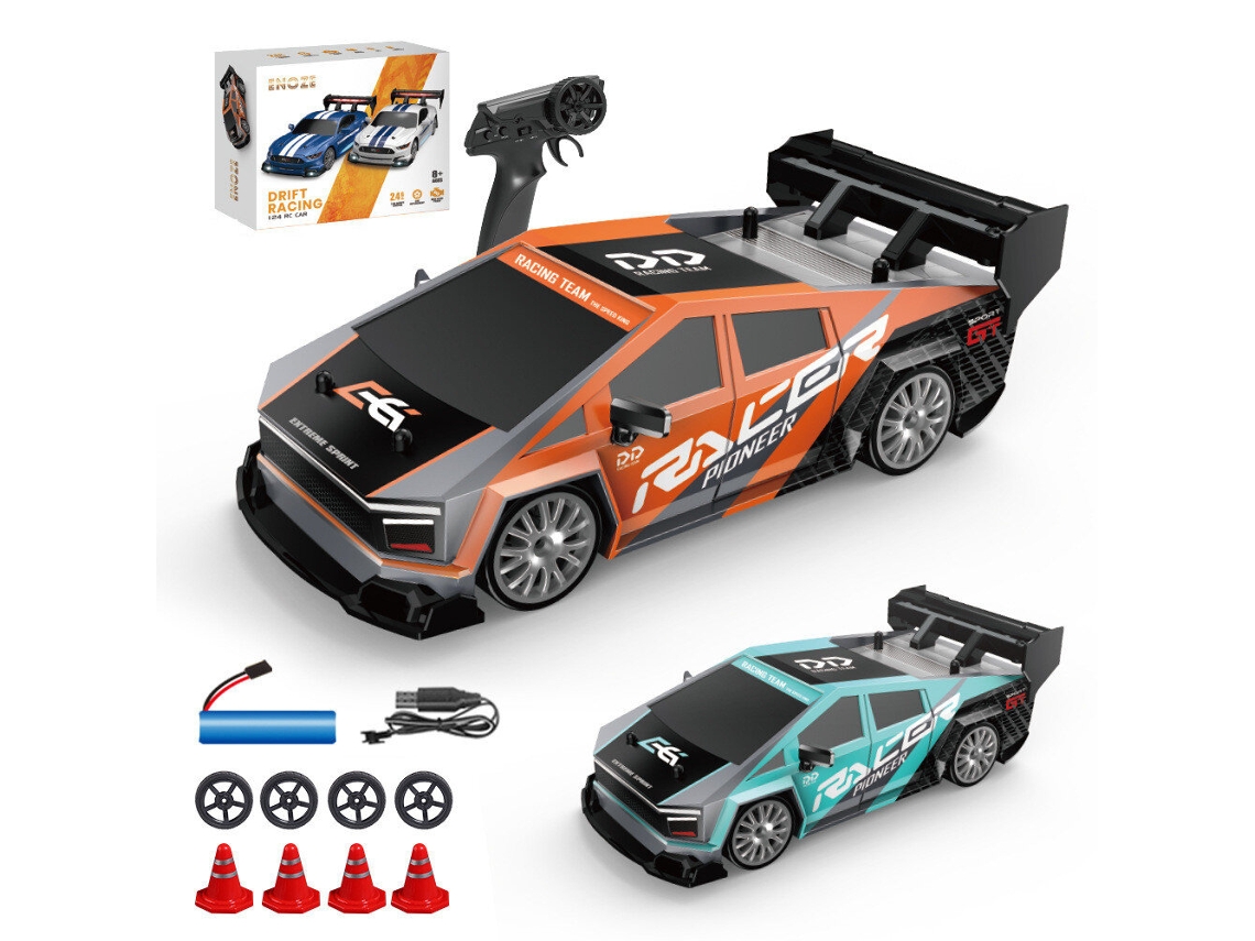 Brancoenoze 8603 8604 Rtr 1/24 2.4g 4wd 30km/h Drift Rc Carro Tesla Ae86 Alta Velocidade Corrida Luz Led Veículos On road Modelos Brinquedos MDUG