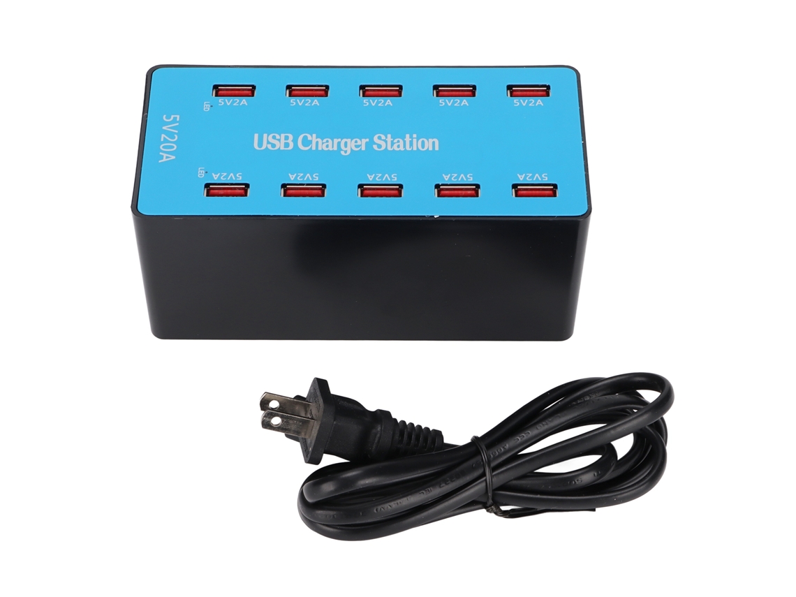 Estação de Carregamento Usb LAXISCREED 10 Portas 100w Rápido