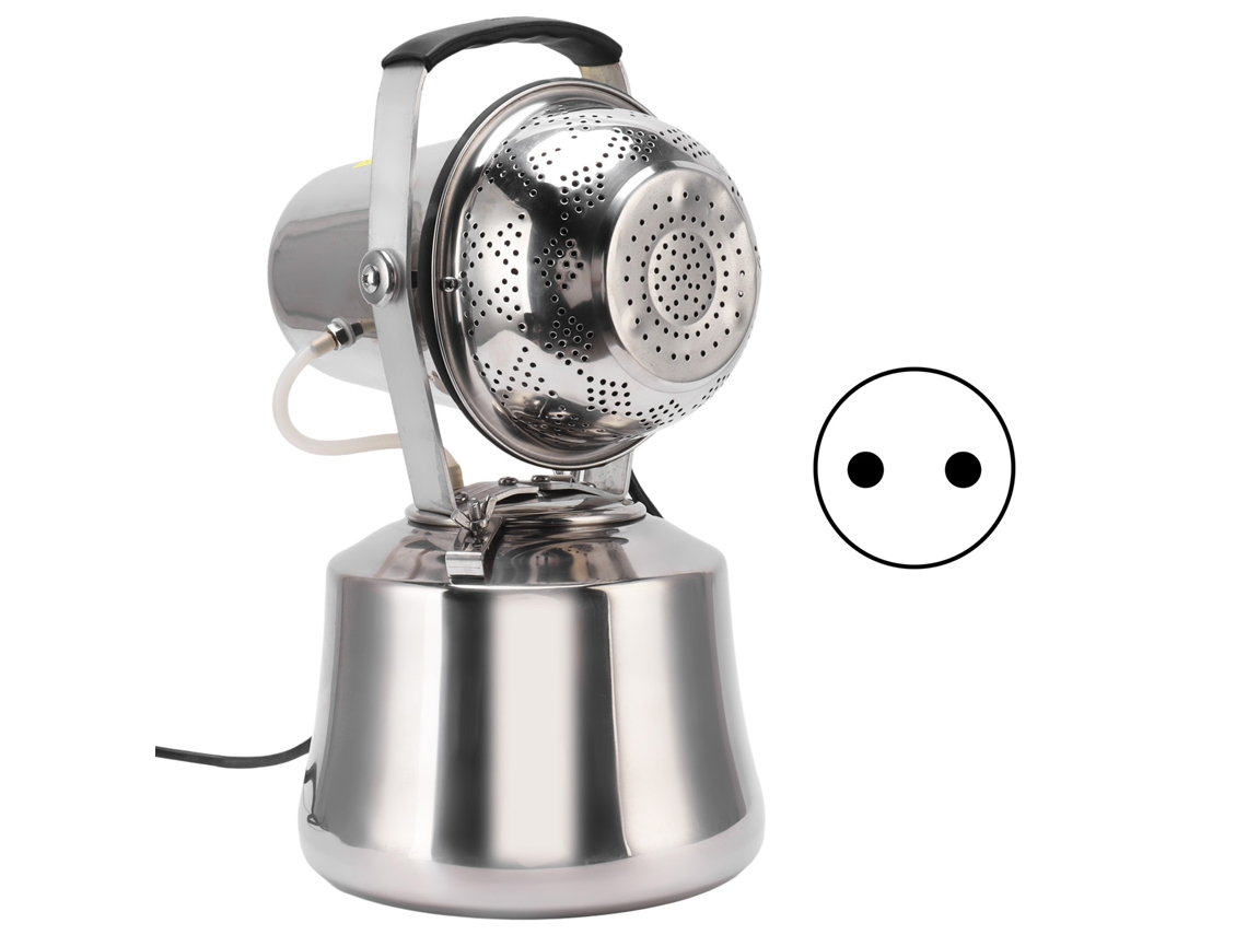 Máquina Neblina Portátil 5.5l 1200w Inox Bico 3 Buracos Ue 220v