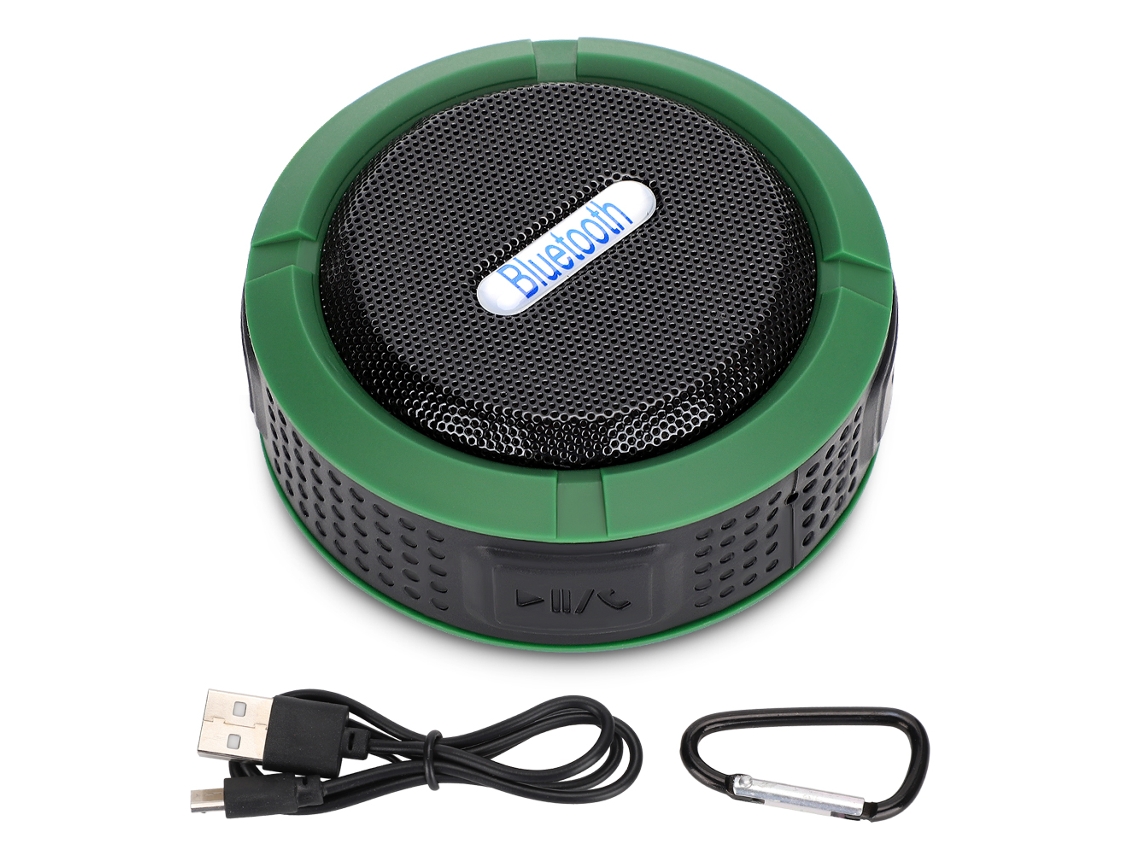 Alto Falante Portátil Bluetooth À Prova Dágua