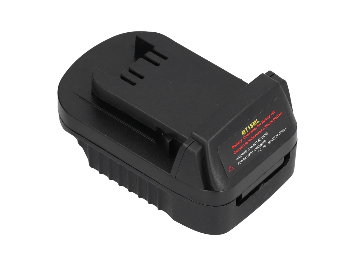 Kit Conversor Adaptador De Batería 18v Com Dock E Conector De Alimentação Para Milwakee Mt18ml