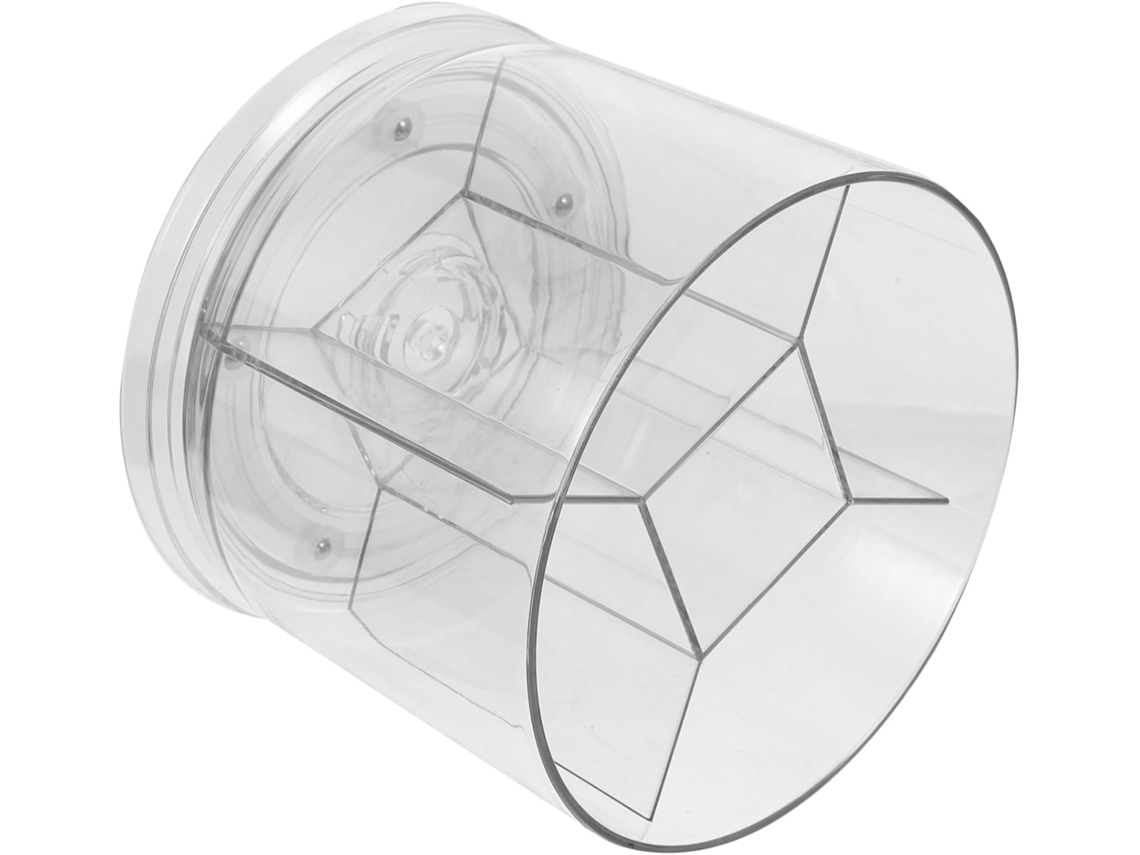 Porta Lápis Giratório De Mesa, Organizador Transparente Para Canetas, Lápis E Tesouras, Armazenament Gokoco