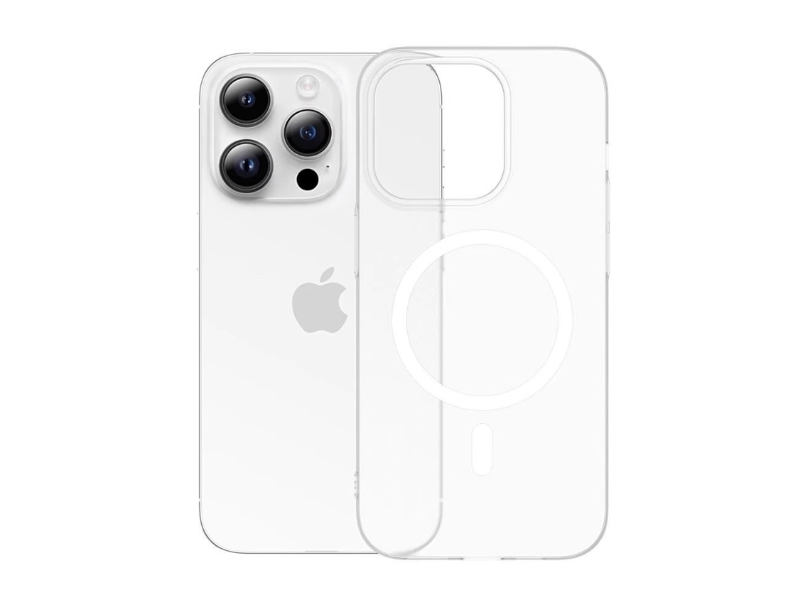 Capa Para Iphone 17 Pro Com Toque Fosco, Invisível E Que Não Amarela, Com Acabamento Magnético, Ultrafina E Resistente.