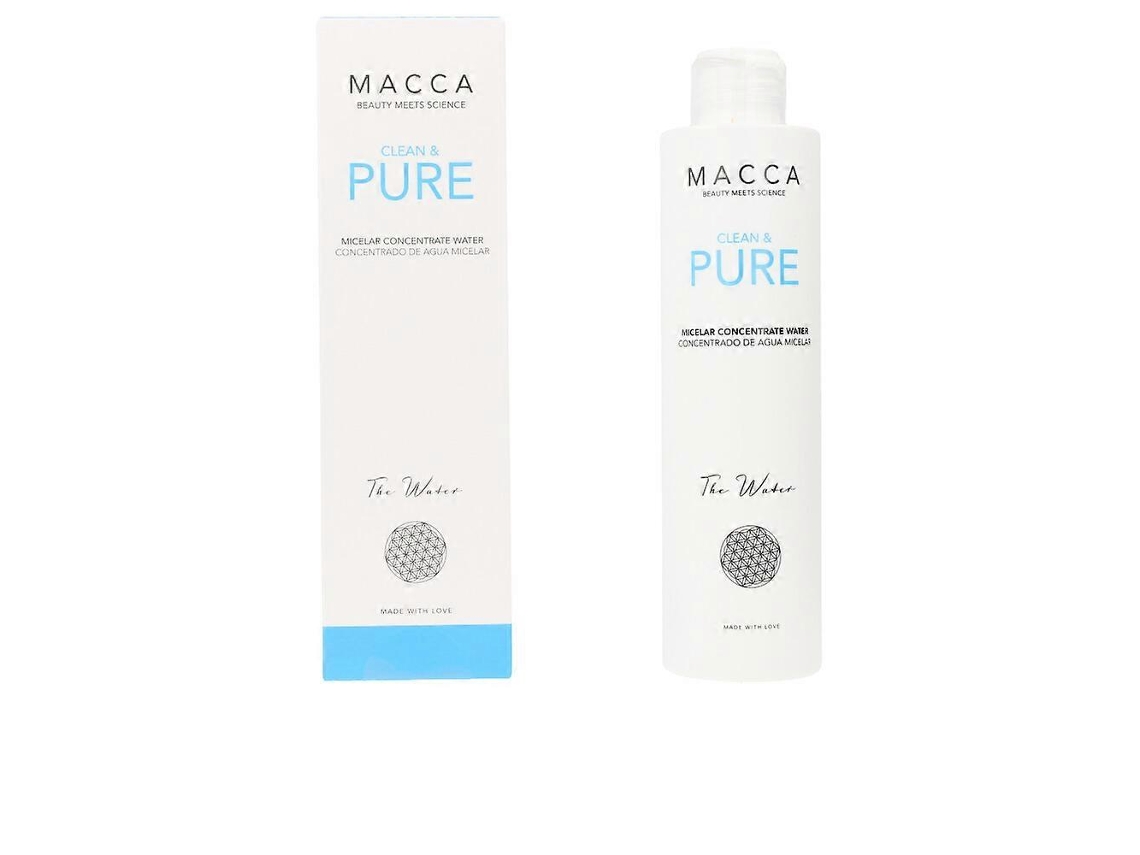 Água Micelar Concentrada Macca Clean & Pure 200ml Unissex