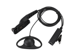 Fone De Ouvido Com Gancho Para Rádio Ptt E Mic