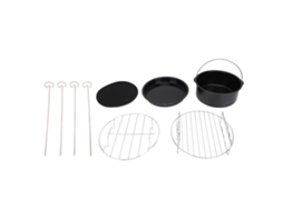 Conjunto De Acessórios Laxiscreed Para Fritadeira De Ar Em Aço Inoxidável 304 - Para Assar E Mais