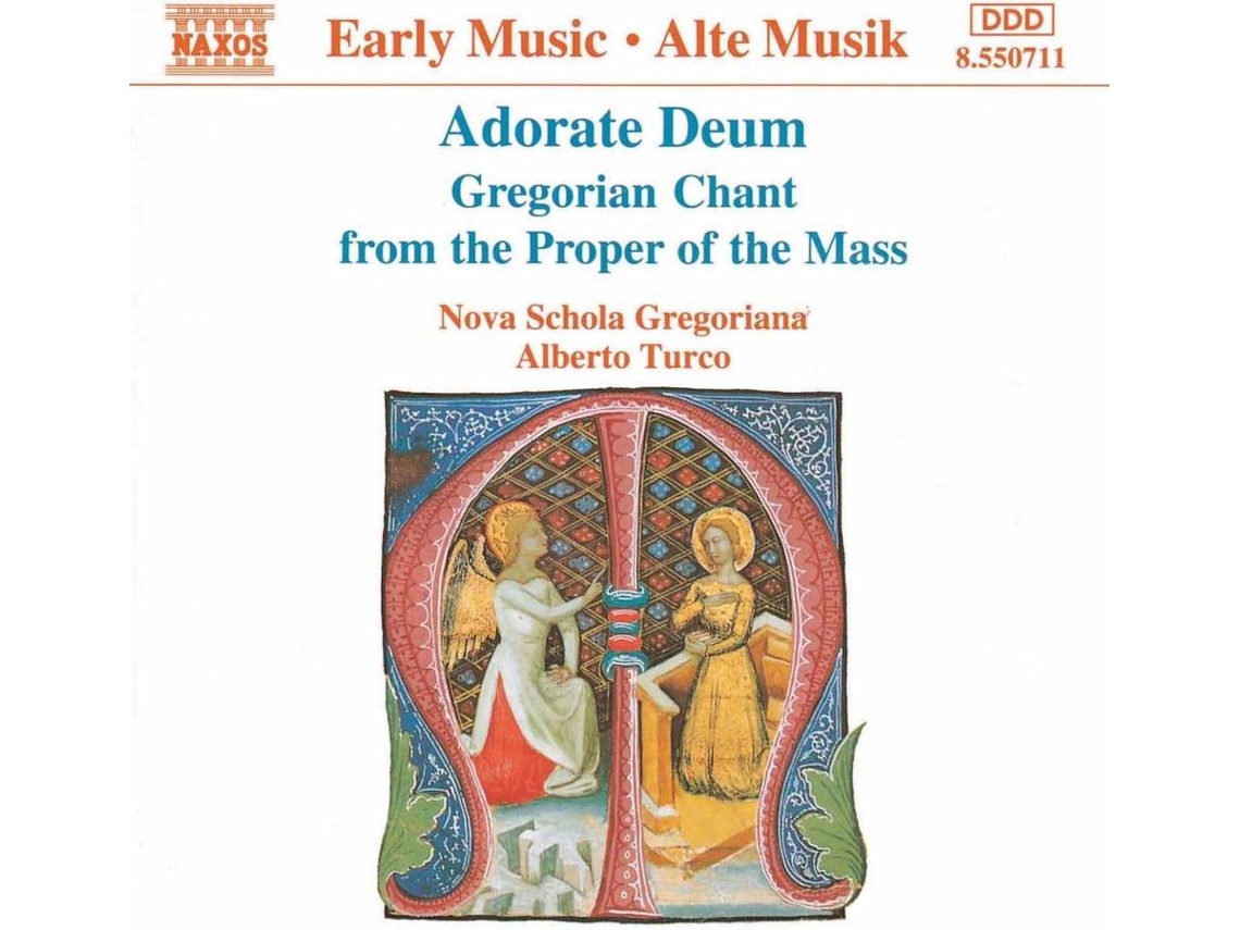 CD Adorate Deum, Gregorian Chant From The Proper Of The Mass