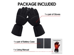 Luvas Aquecidas Para Homens E Mulheres, Tela De Toque Térmica Elétrica De Inverno H Aquaforge