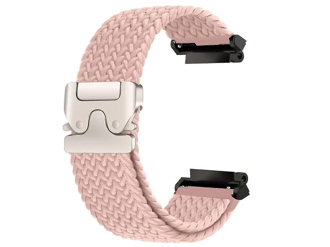Pulseira De Relógio Trançada Com Fecho De Pressão Tipo Paraquedas