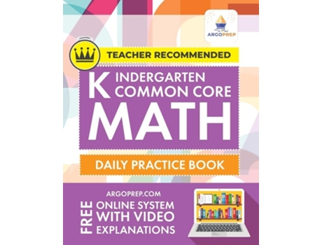 Livro Kindergarten Common Core Math De Argoprep E Argo Brothers (inglês)