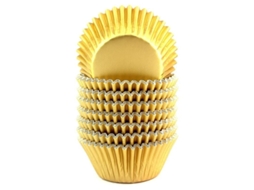 2026 líneas de Cupcake de Foil Dorado 200 Unidades para Hornear, Antiadherentes, Sin Tóxicos, para Fiesta Y Celebraciones