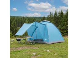 Vidaxl Barraca De Camping Com Telhado Azul 2 Pessoas Poliéster E Aço