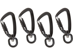 Conjunto De Mosquetões Com Trava 8,8 Cm (3,46 Polegadas) Para Pendurar