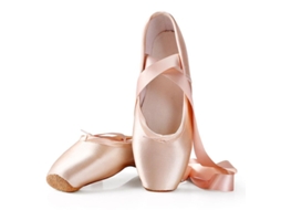 Sapatilhas de ponta de seda com cadarço para bailarinas, modelo 2026 - Presente ideal para amantes do balé