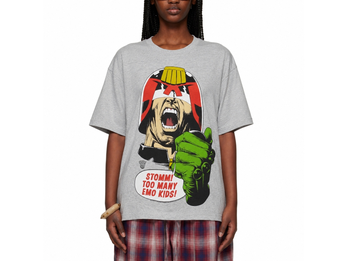 Judge Dredd Emo Kids T-shirt Unisex Adults Size:m