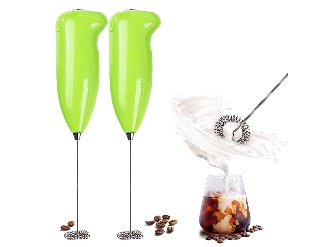 Liquidificador de Café Manual, Aço Inoxidável, Verde AQUAFORGE