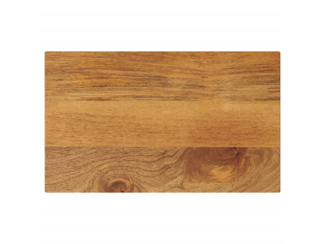 Vidaxl Tampo De Mesa Retangular 50x30x3,8 Cm Mangueira Maciça