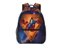 Mochila Superman H201 Para Estudantes, Durável E Leve, Alça De Ombro Impermeável E Respirável J201 Olysi Shop
