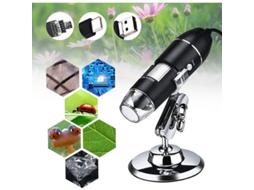 Microscópio Eletrônico Digital 1000x Três Em Um, Lupa, Microscópio Industrial, Ferramenta De Inspeção De Manutenção Com Função Tipo C Hx4 Brilvibera