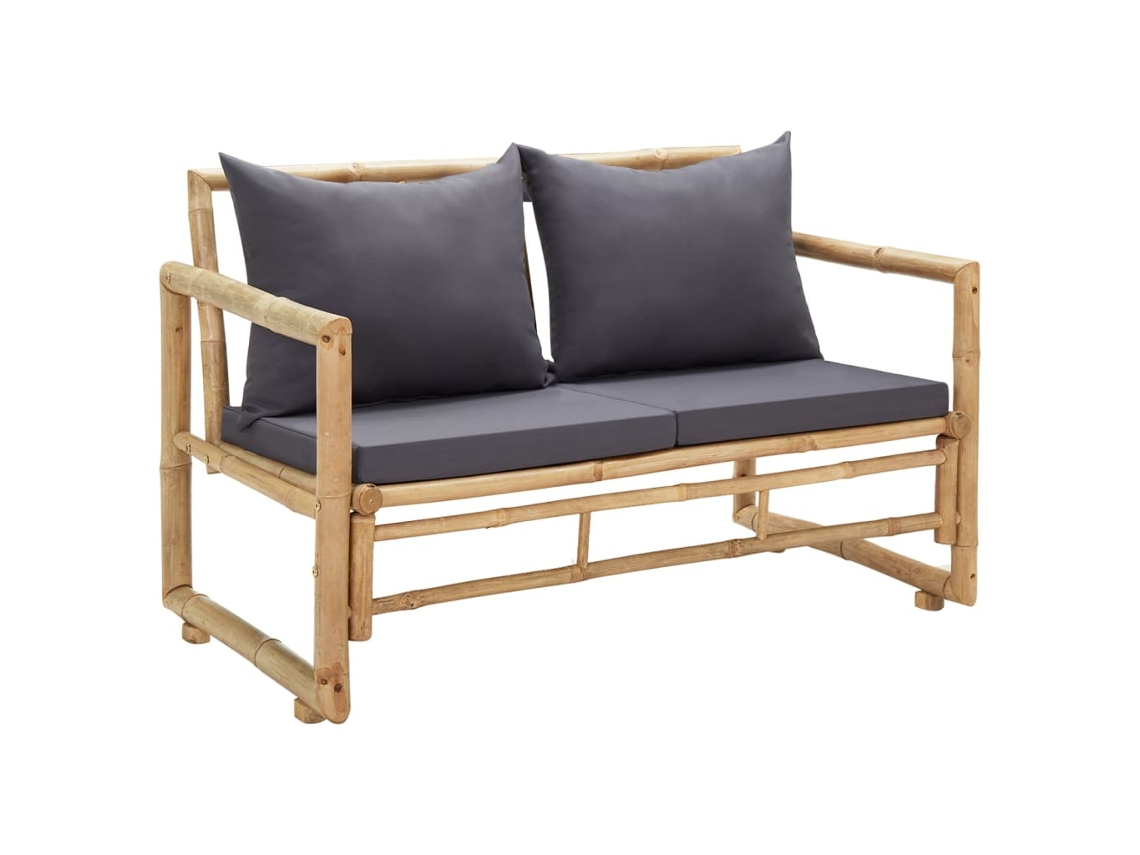 Garden Bench, Garden Benches Vidaxl Cinzeto Bambu (n/a)