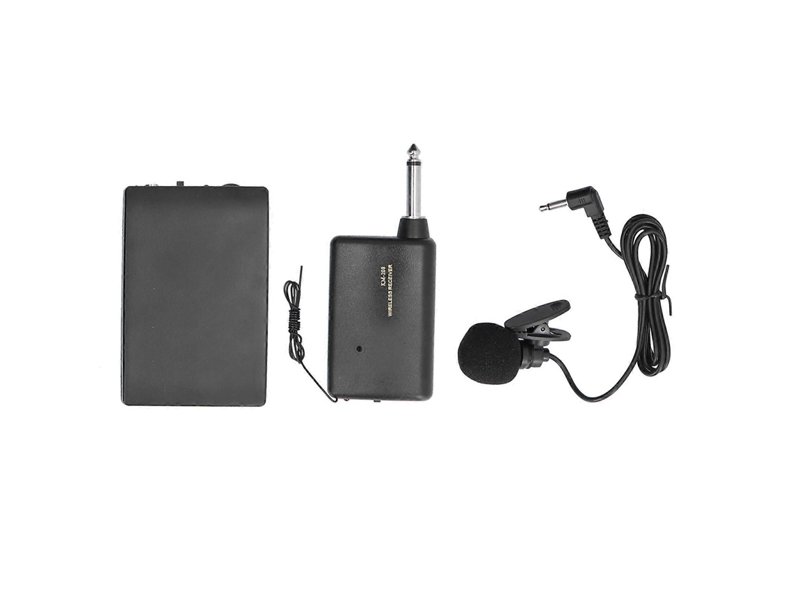Sistema de Microfone Sem Fio FM KM 208 com Bluetooth, Alcance de 20m GOKOCO