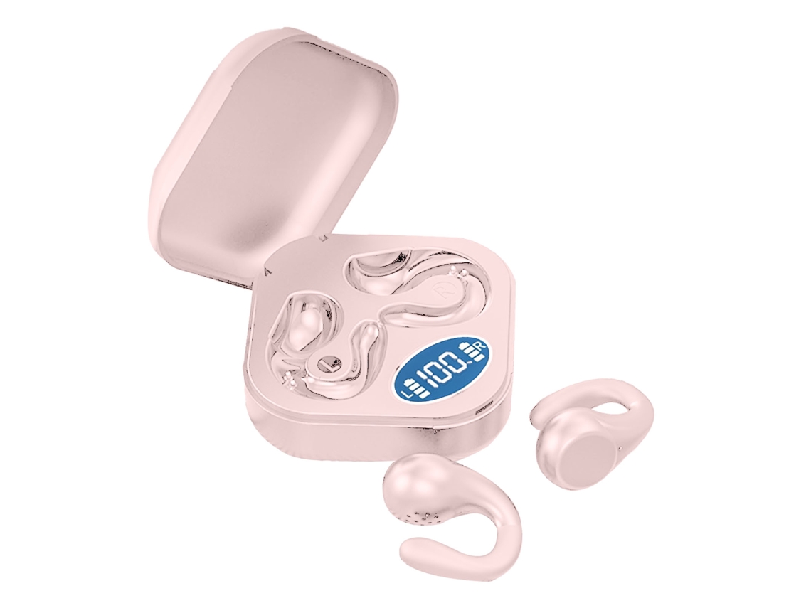 Fones Bluetooth Clip on Hifi LAXISCREED Rosa