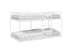 Bunk Bed, Bunk Beds Vidaxl Branco Aço (90 X 200 Cm)