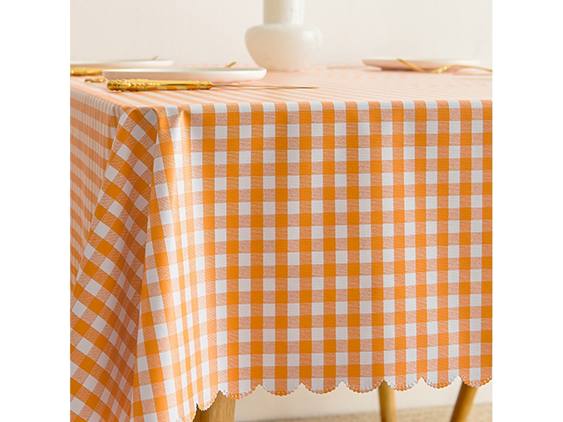 90 * 90 Cm Toalha de Mesa Pastoral À Prova D'Água e À Prova de Óleo Pvc Toalha de Mesa Anti-Incrustante Toalha de Mesa de Plástico Estilo1