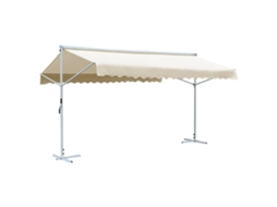 Vidaxl Toldo De Pé 600x300 Cm Creme