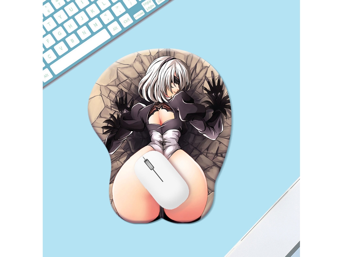 Mouse Pad de silicone Beauty Neil, antiderrapante, tridimensional, Lyx (1 peça/005)