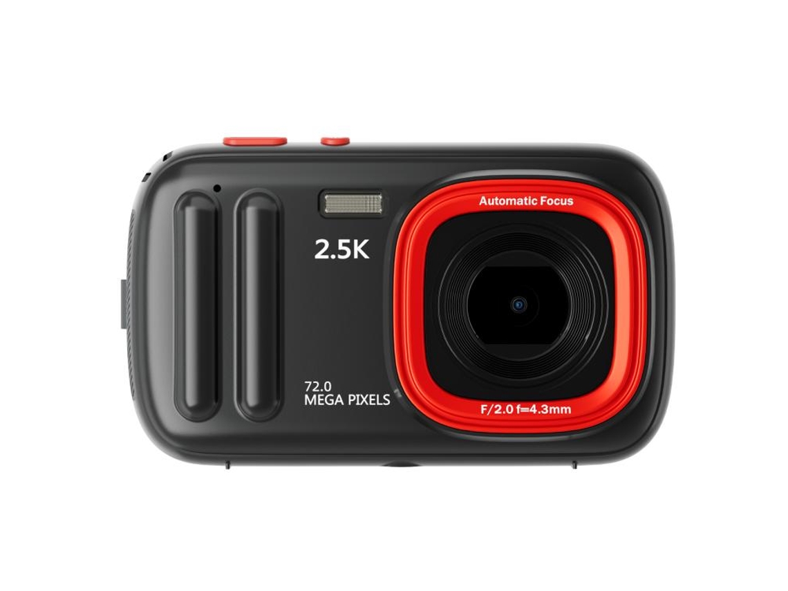 Halinuia Câmera Digital 72mp Tela 2,4 Polegadas Mp3 Foto Vídeo Zoom 16x Dv