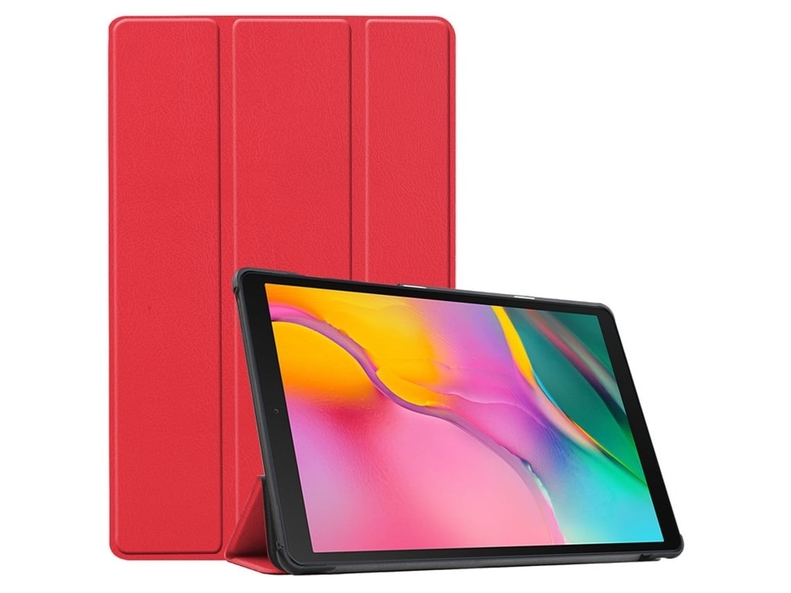 Capa Para Tablet Lurelia, Compatível Com Samsung Galaxy Tab S9 Ultra 14.6 2023 Fina E Leve, Vermelho, Dobrável Com Suporte