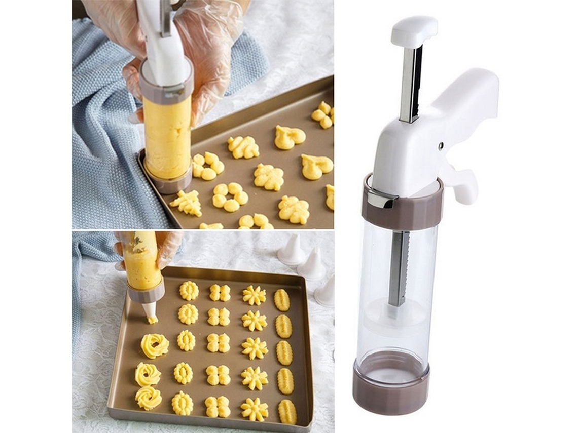 Conjunto Para Fazer Biscoitos Com 20 Peças
