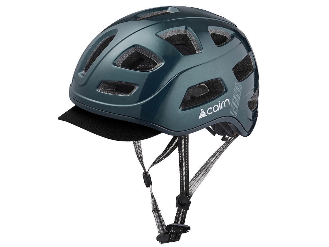 Capacete + led + usb CAIRN Quartz
