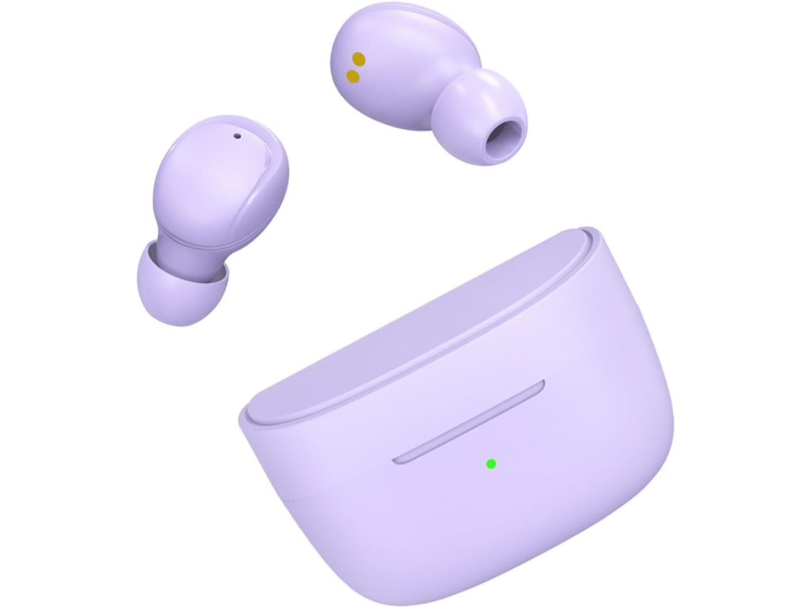 Fones De Sem Fio Tws Com Ruído Leves E Para Tensão Dc5.0, Na Cor Roxa