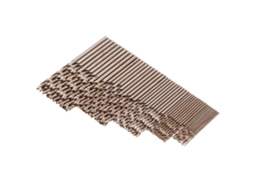 50 peças 1/1,5/2/2,5/3 mm HSS M35 foret helicoidal cobalto 10 unidades aço rápido com | S/MARCA