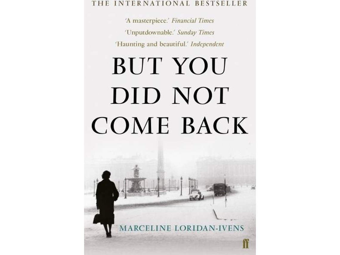 Livro BUT YOU DID NOT COME BACK de Marceline Loridan Ivens (Inglês)