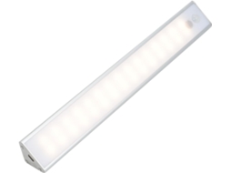 Luminária Noturna Recarregável Para Armário De Parede Led Com Sensor