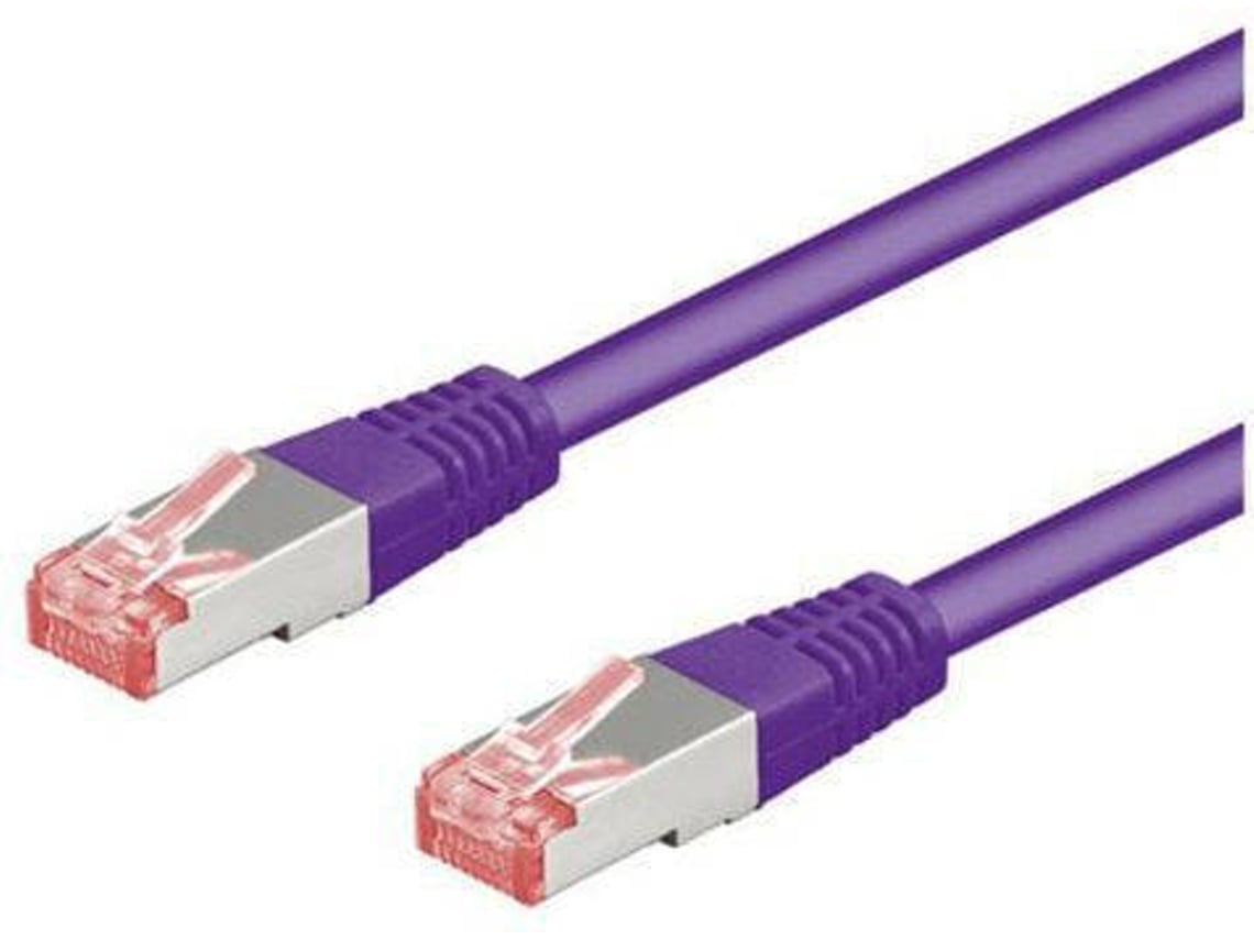 Cabo de Rede GOOBAY (RJ45 - 10 m - Roxo)