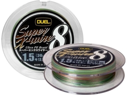 Linha de Pesca trançadas DUEL Hardcore Super Cold X8 (0.170 mm - 0,20 mm)