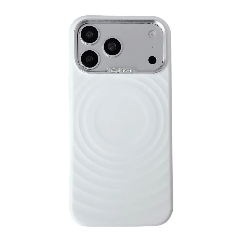 (branco, Iphone 17 Pro Max) Capa Magnética De Silicone Líquido Para Celular, Compatível Com Magsafe, Com Proteção Para A Câmera Em Metal.