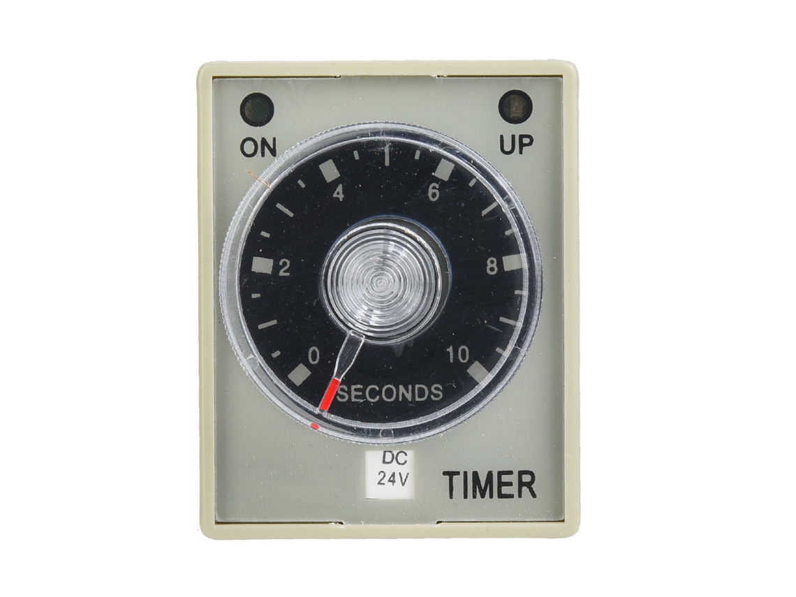 Relé de Tempo 10s 8 Pines Timer Rail Din | S/MARCA