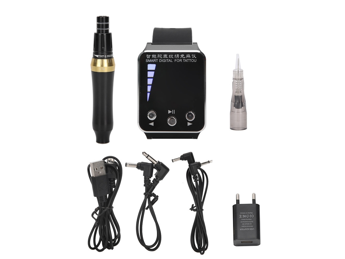 Semi-permanent Microneedling Tattoo Machine For Eyebrows And Lips - Watch