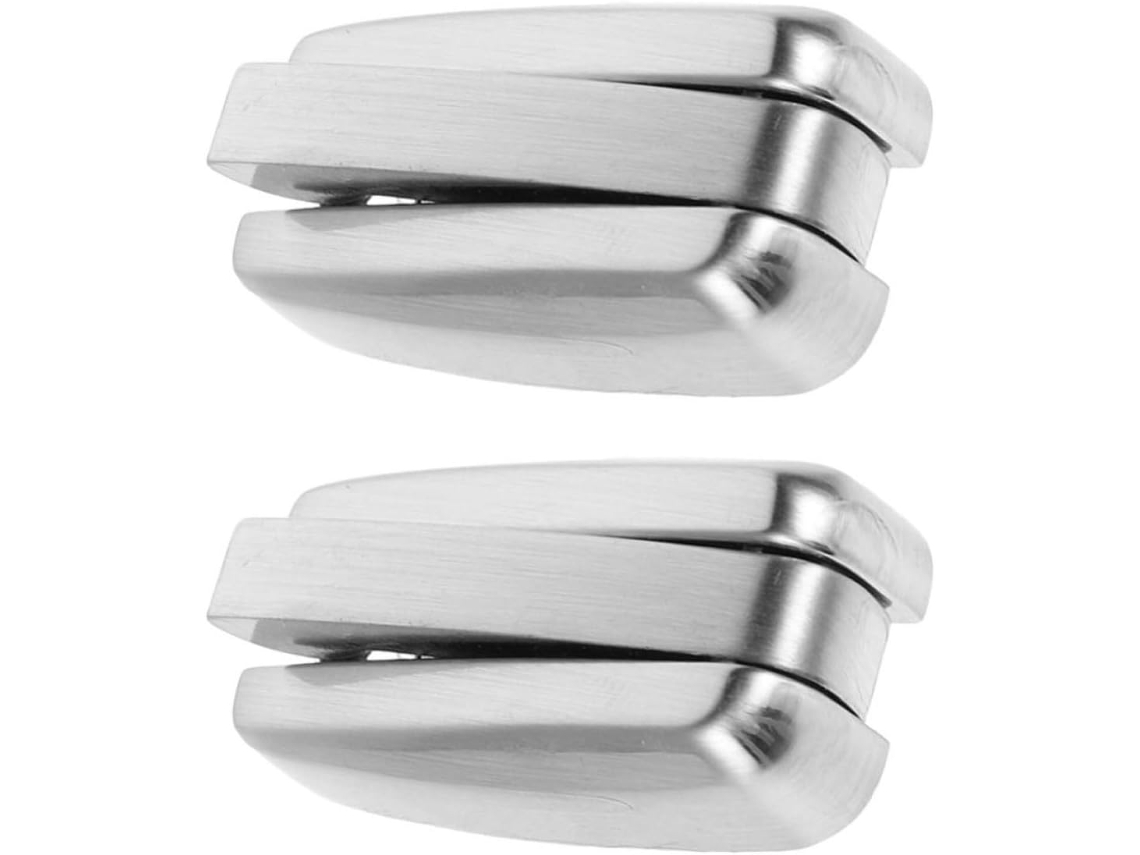 Conjunto De 2 Ganchos Parede Dobráveis Collbath Para Toalhas E Fones Ouvido, Em Liga De Zinco, Economizam Espaço, Para