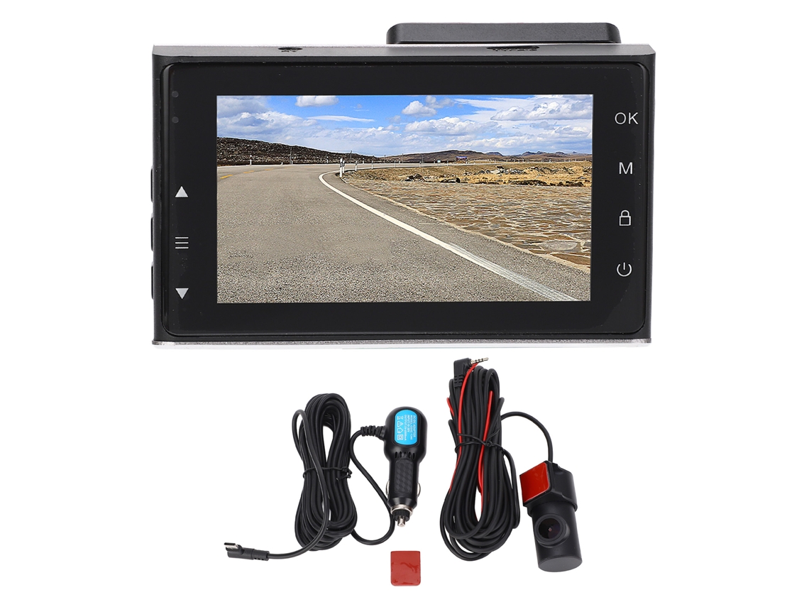 Gravador De Carro 4k Dianteiro Traseiro Visão Noturna