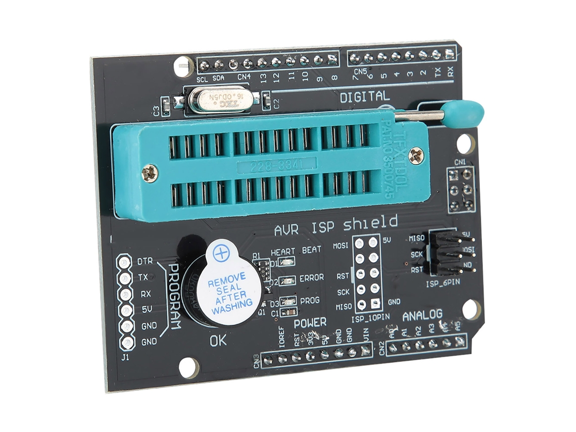 Laxiscreed Avr Isp Expansion Board Para Programação E Desenvolvimento De Funcionalidades